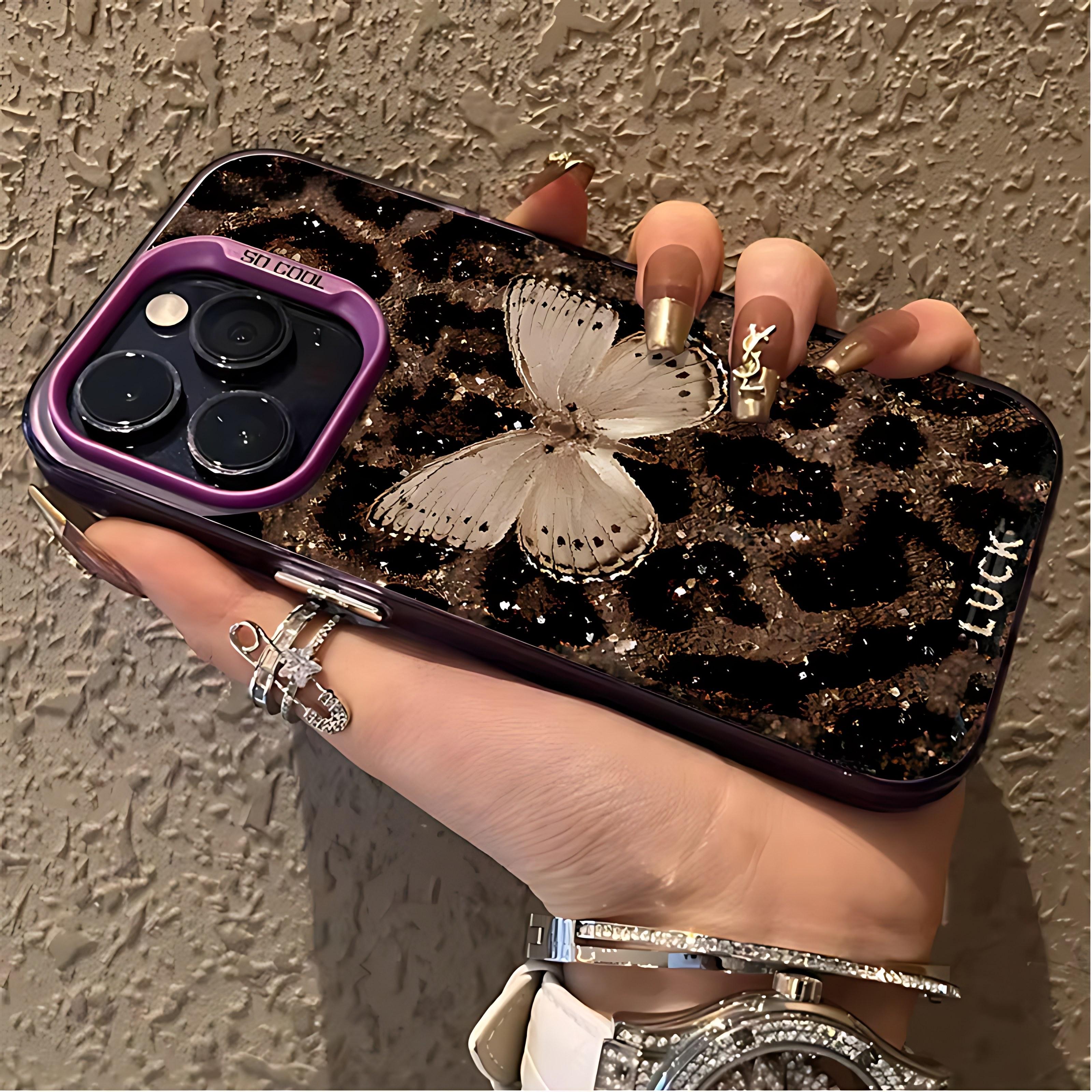 

Butterfly Leopard Phone Case For Xiaomi Redmi 15 15C 14C 13C 12C 13 12 10 A1 A2 A3 A5 9T 9A K60 4G 5G Anti Fall Matte Back Cover Redmi 10C 4G