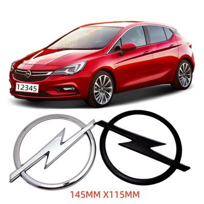 1pcs 3D 145mm Logo Emblem Badge Sticker Fit Car Front Grille Hood Bonnet and Rear Trunk Bumper Astra Zafira Insignia Corsa Cy7