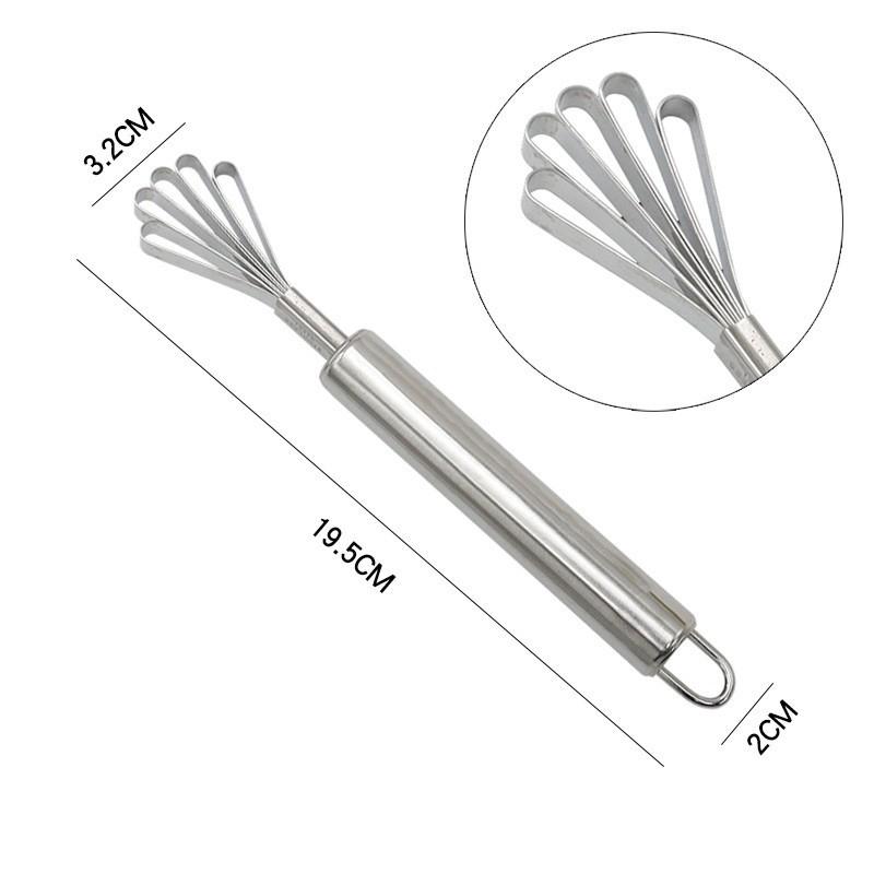 

Нержавеющая сталь Скребок для мякоти кокоса Скребок для удаления рыбной чешуи Нож для удаления мякоти кокоса Овощной инструмент JT100