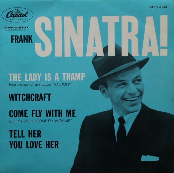 

7inch Record FRANK SINATRA The Lady Is A Tramp EAP1013 Capitol Records UK Jazz Used