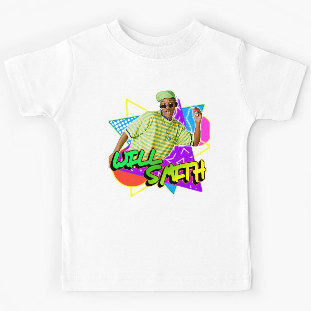 Will Smith // Fresh Prince Retro 90s FanArt Kids T-Shirt 110