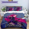 3pcs KPop Demon Hunters21 Cover Set - Personalized Name, HD Printed Bedding with 1 Cover and 2 Pillowcases - Perfect for Home Decor, Easy Care