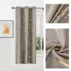 Printed Luxury Curtain 1PC With Gold Foil For Living Room Windows Print Room Darkening For Living Room Decor