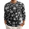 Men's Loose Casual Button Down Collar Long Sleeve Top