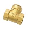 1/2 Inch Water Pipe Non Return Horizontal Check Valve Brass Swing Type Check Valve Female Thread Valve