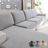 Velvet Sofa Cover 100% Waterproof Couch Cover Adjustable Elastic Sofa Seat Cover Pet Friendly 1 2 3 4 Seat L Sectional
