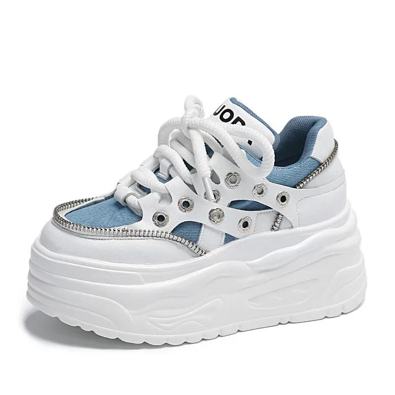 

Модные Милые Каваи Женские кроссовки на танкетке, повседневная обувь, женские кроссовки, женские кроссовки для бега, женские кроссовки на шнуровке, обувь лоферы 42