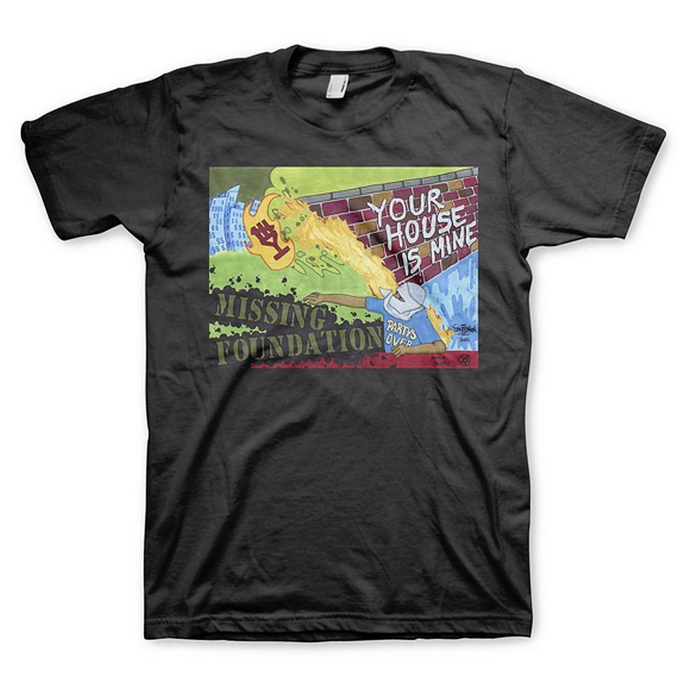 Hardcore Graffiti Missing Foundation By Smith T-Shirt XL