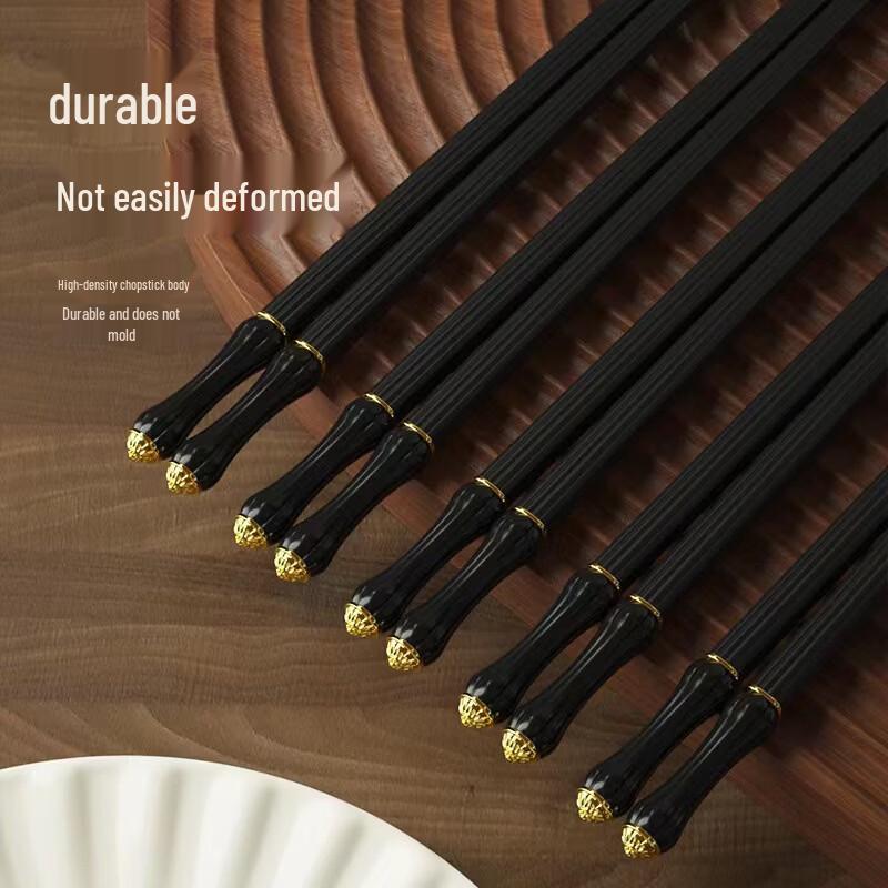 Ru Han Cartoon Non-slip Alloy Chopsticks