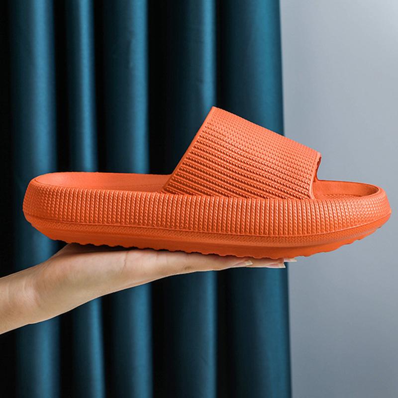 Unisex Terlik Kadın EVA kaymaz ev terliği Yumuşak Platform Ev Terlik Düz Renk Ev