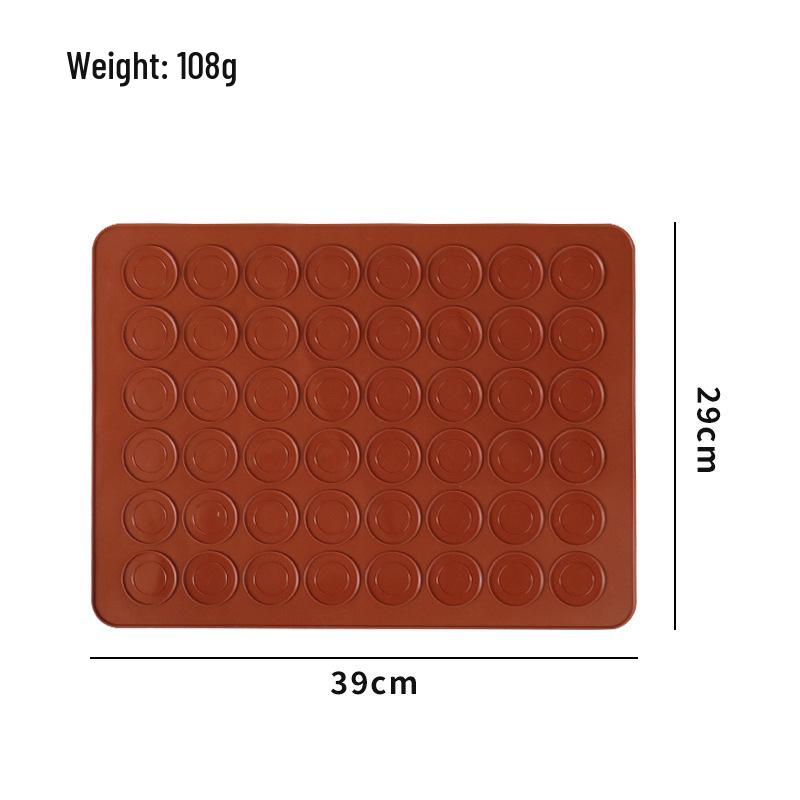 Small Macaron & Cookie Baking Mat with 30 Molds