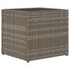 Vidaxl Donica Ogrodowa, Szara, 36X30X32 Cm, Rattan Pe