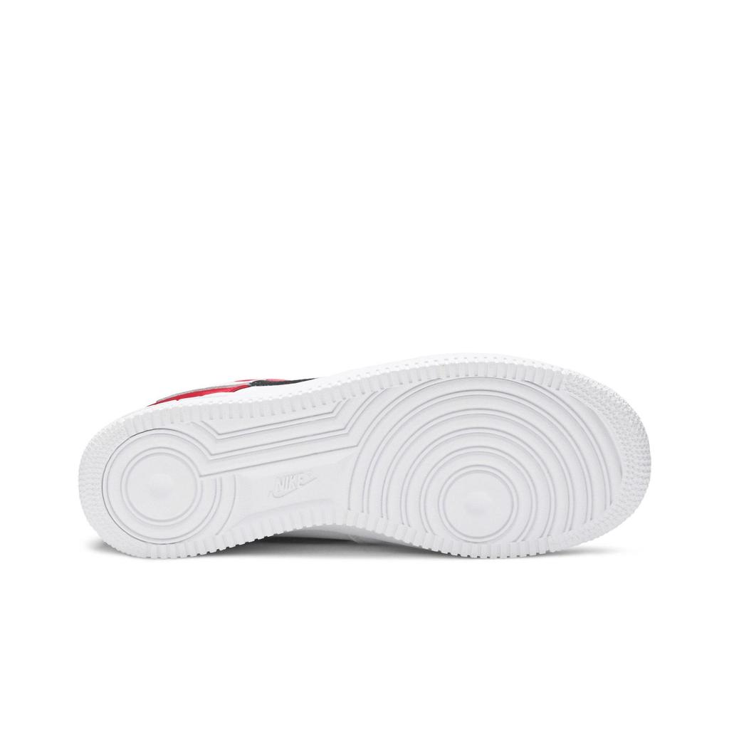 Nike Air Force 1 '07 LV8 'Red' (Unisex) Red / White / Black Skateboard Shoes BQ4420 600