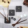 Silent DIY Cross-Border Long Shaft Clock Movement with Walnut Wood Hands - 4 Styles Available