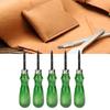 0.6mm-1.4mm Professional Beveler DIY Accessory Leather Craft Edge Cutting Tool (1mm)