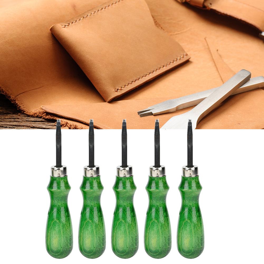 0.6mm-1.4mm Professional Beveler DIY Accessory Leather Craft Edge Cutting Tool (1mm)