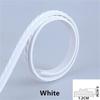 3mx12mm Faux Embossed Wall Decorative Line Skirting Border Self-adhesive Waterproof Baseboard Wall Stickers for Room Decoration