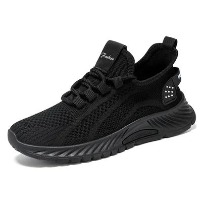 Autumn Fashion Women's Mesh Flats, Lightweight Breathable Running Shoes, Solid Casual Sports Shoes, Leisure Tennis