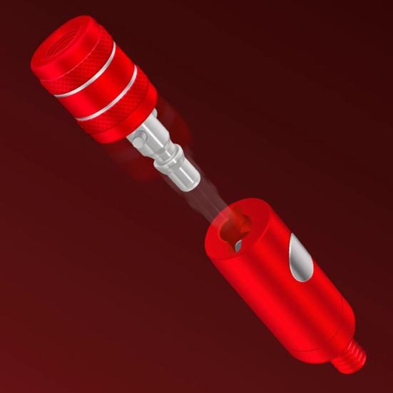 1 Set Fishing Landing Net Head Connector 8MM Quick Release Dip Net Rod Adapter Alloy Converter Fitting Fishing Accessories