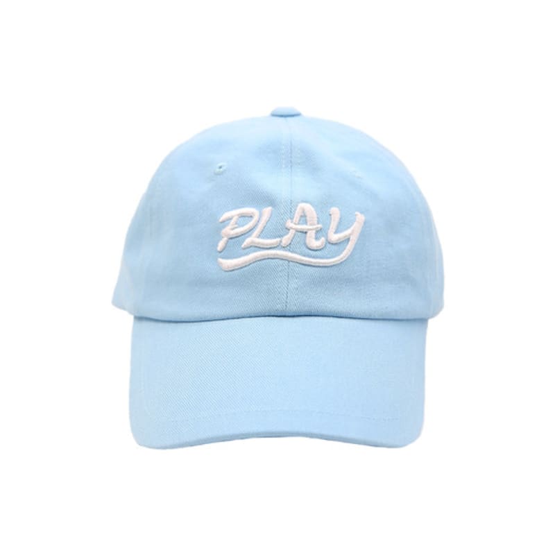 

PLAYIAN Play Embroidery Point Ball Cap - SKY BLUE FREE