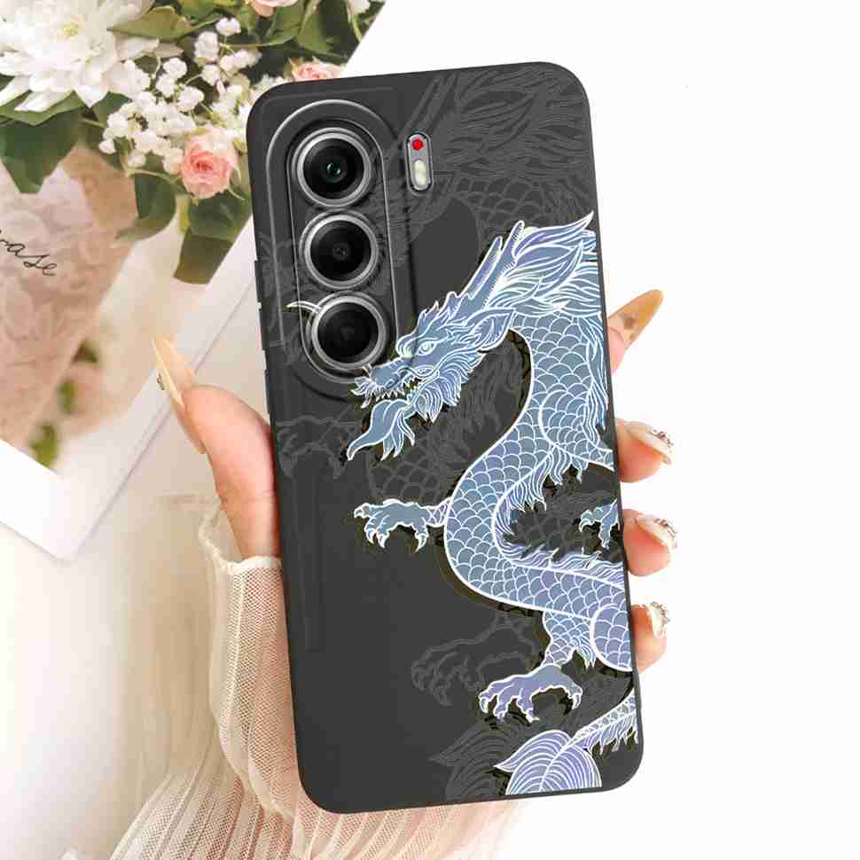 Casing For Tecno Camon 40 Pro 5G CM7 Fashion Flower Soft Silicone Cover For Tecno Camon40 Pro 40Pro Phone Cases Capa