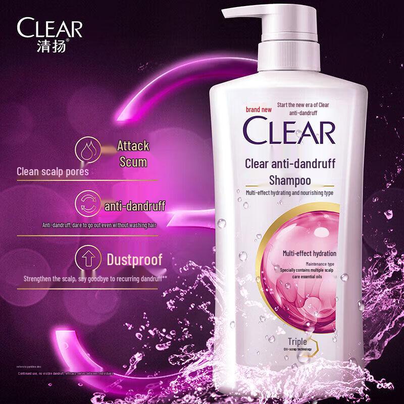 Clear Anti-Dandruff Hydrating Shampoo Set