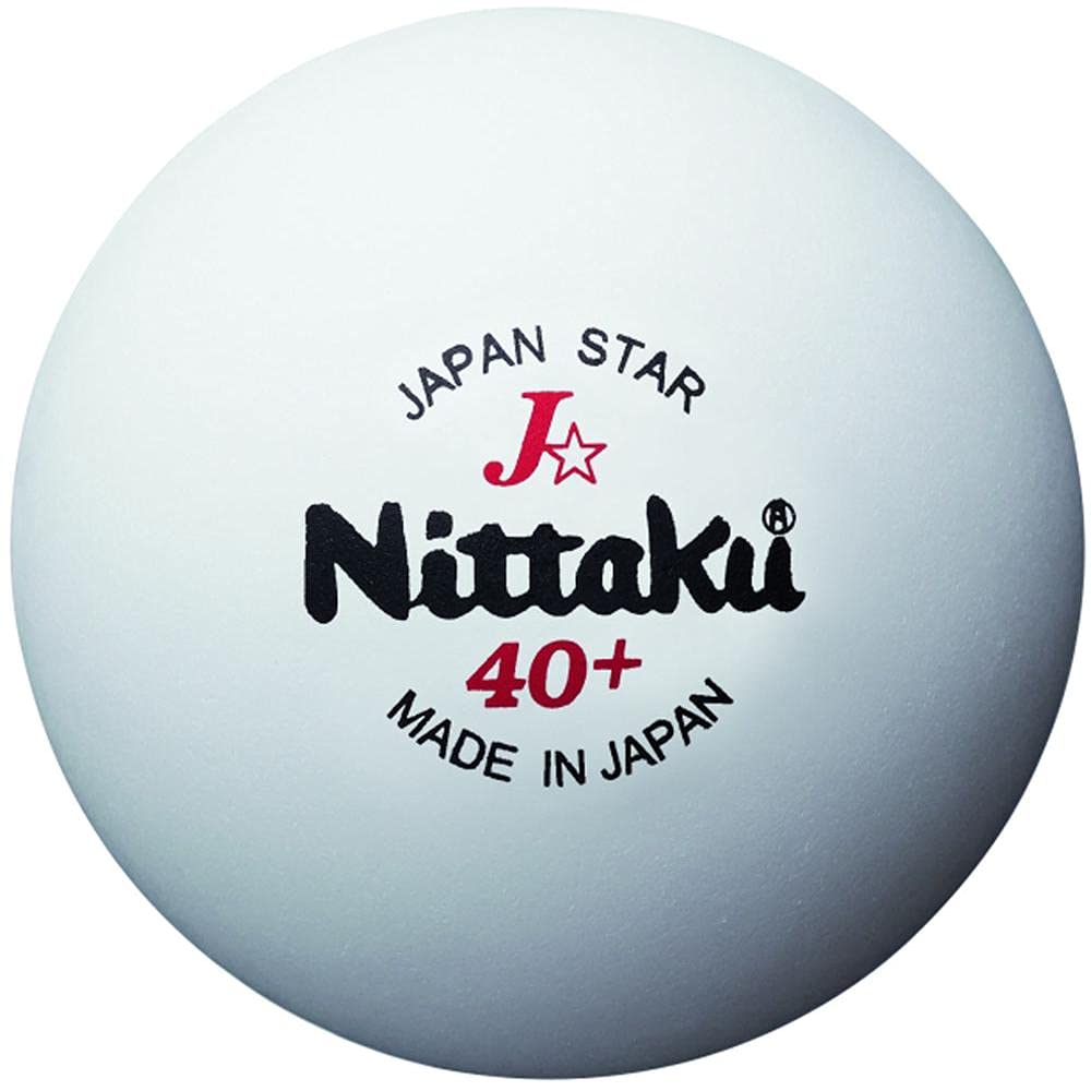 Nittaku Table Tennis Japan Practice Balls, Star, Balls, 3-Pack, NB-1340