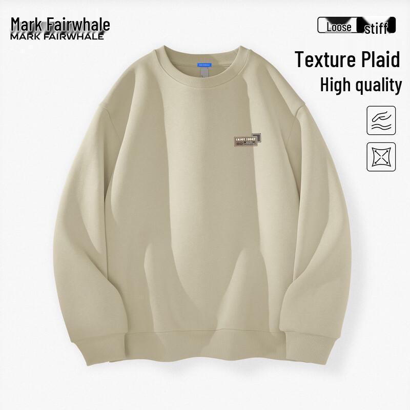 Mark Fairwhale Men's 2025 New Collection Loose Fit Crew Neck Sweatshirt
