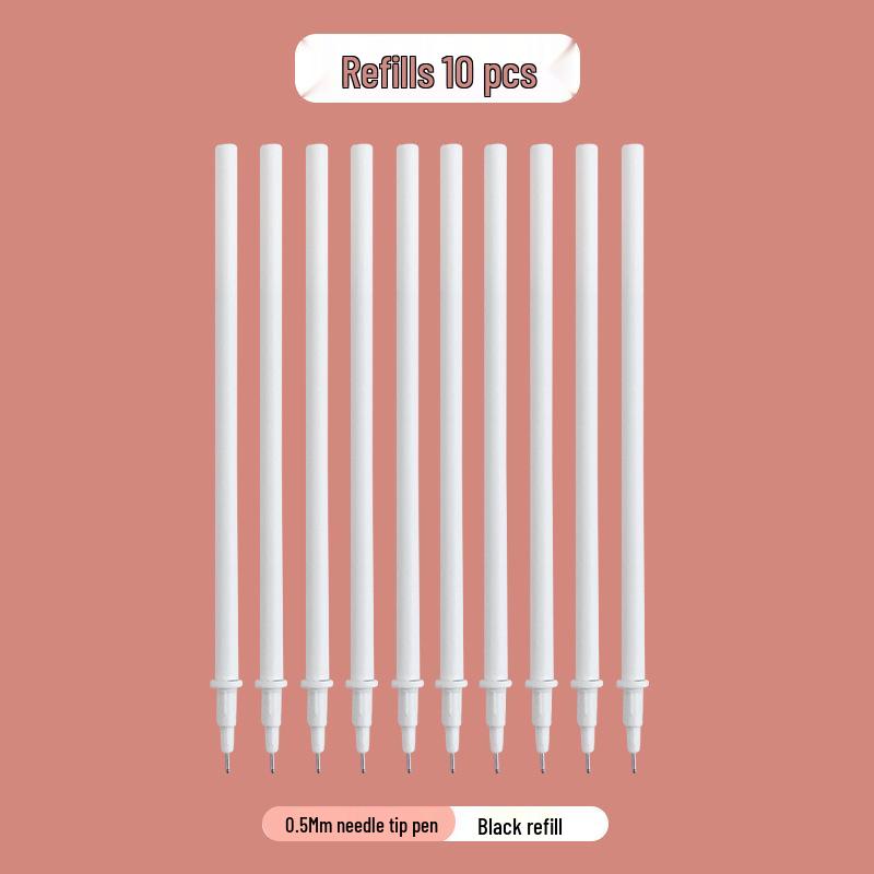 

Creative Cartoon Animal Gel Pen: Cute, Quick-Drying Black Ink for Students 0.5mm Single