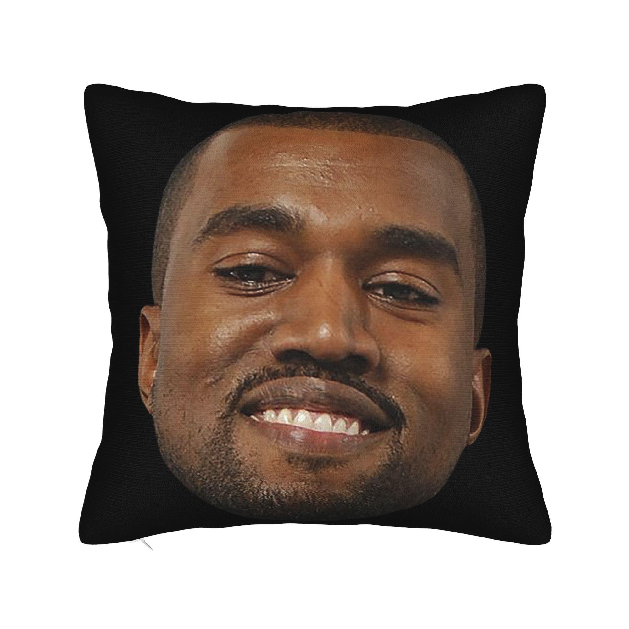 

Decorative Pillow Covers K-kanyes W-wests Funny Meme Merch Bedroom Throw Pillow Case Cover Drop Shipping Multi Size 12x12Inch
