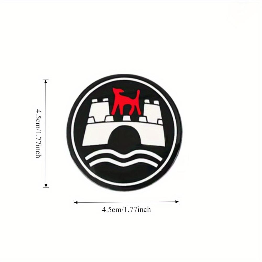 

1 шт. Наклейка на руль автомобиля 45 мм, эмблема Wolfsburg Edition, креативная накладка-значок, декоративная наклейка, аксессуары Wolfsbur-1pc