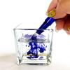 Teranishi Chemical Guitar Glass Pen Aurora with Cosmo Cap, Blue, GLAA-CBL