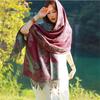 New cashew flower scarf dual-purpose long Xizang Qinghai travel windproof and warm fringed shawl