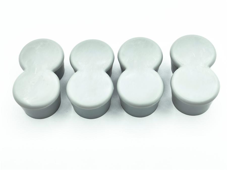 4Pcs/Set 1" Double Tube Chair Table Leg Tip Caps Feet Cover Pads Floor Protector