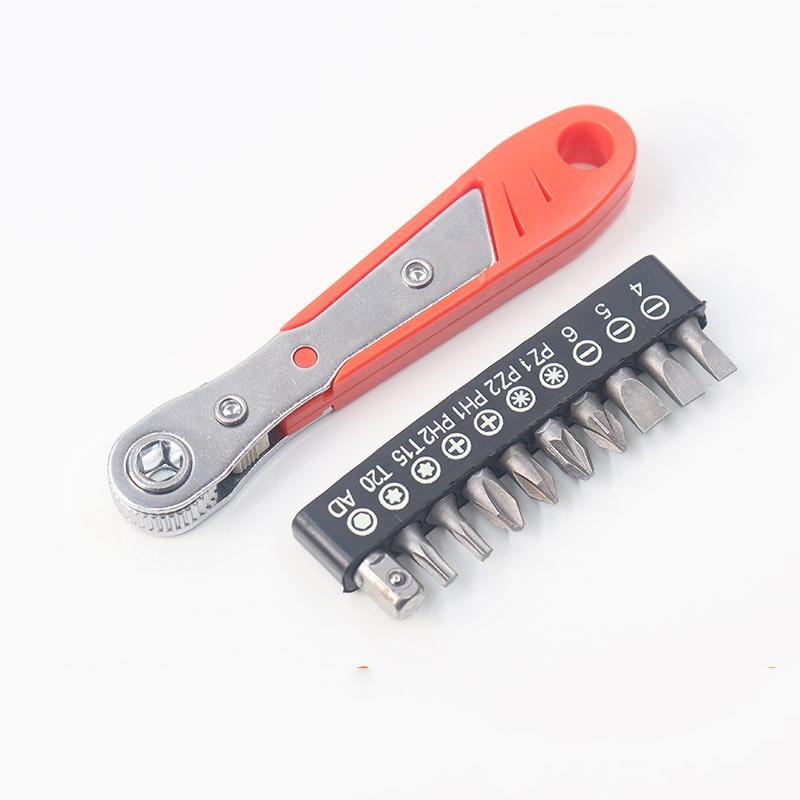 New L-shaped Ratchet Screwdriver 36-tooth Small Space Turning Wrench Durable Mini Right Angle Screwdriver Home