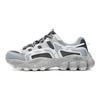 FILA PILA Chunky Sneakers Men's Low top Tin Gray/Space Silver F12M622132F-PS