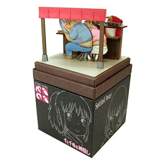 Sankei Studio Ghibli Mini Spirited Away Parents Become Pig Paper Craft Non-Scale MP07-56