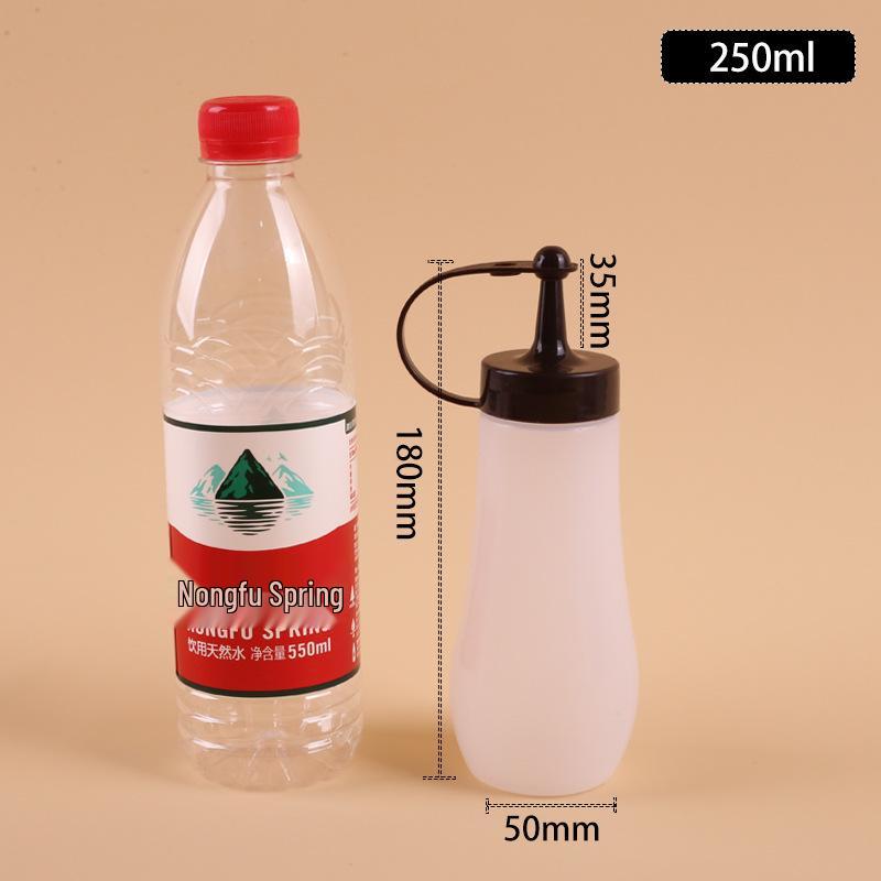 Thick Plastic Food-Grade Squeeze Bottle for Salad and Tomato Sauce