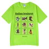 Italian Brainrot Funny Meme T-shirt Tralalero Tralala Tung Tung Tung Sahur Bombardiro Crocodilo Lirili Larila Men Women T Shirts