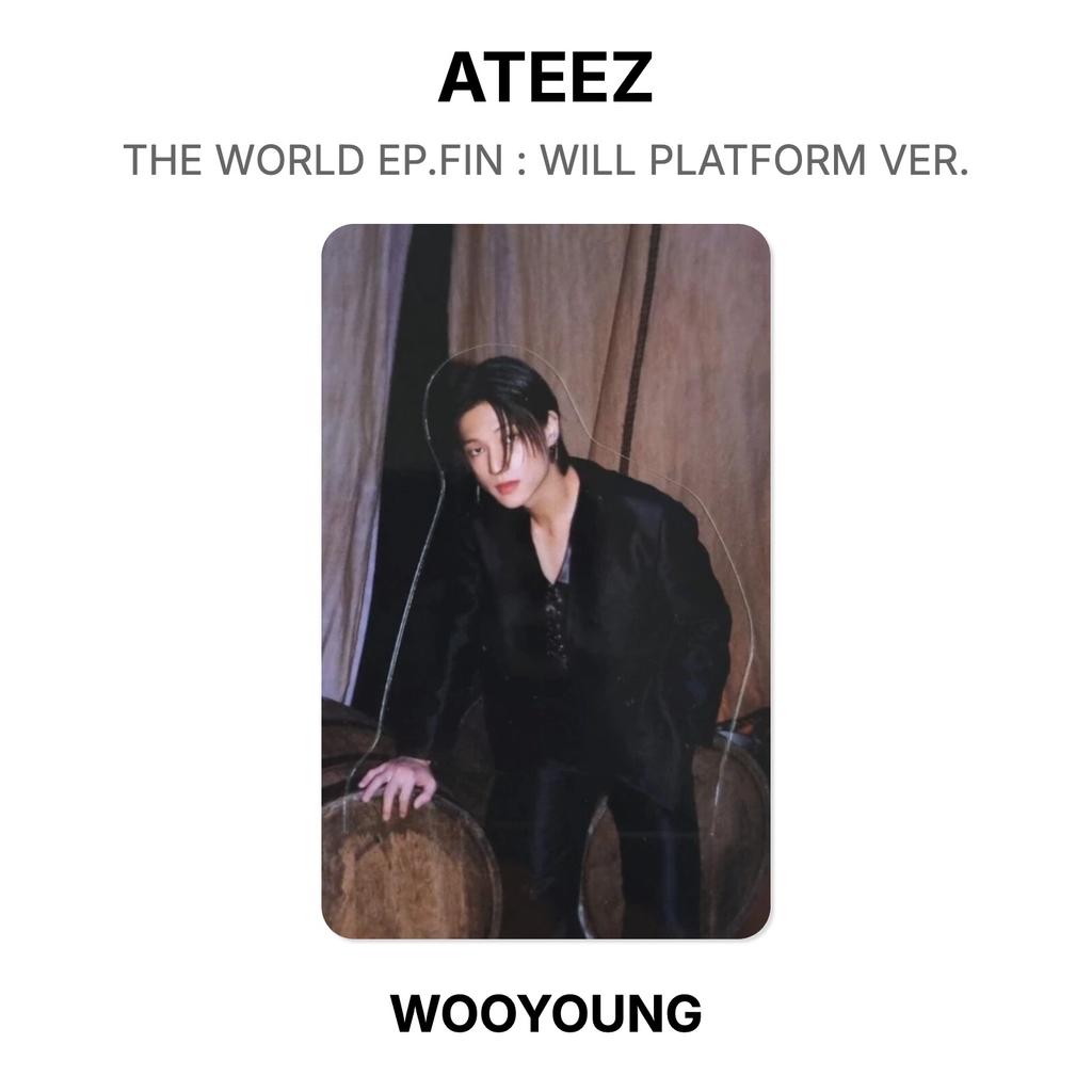 ATEEZ THE WORLD EP.FIN : WILL PLATFORM VER. Official Photocard