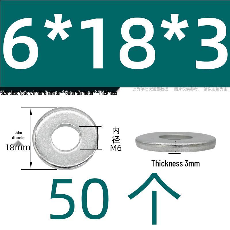 Ultra-Thick Galvanized Flat Washer Shim for M5-M30 Bolts