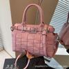 Premium Retro Handbag Women's 2025 New Woven Shoulder Bag Commuter Shoulder Crossbody Bucket Bag