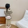 Trendy Korean Style Cute Children's Mini Shoulder Bag With Pearl Elements And Fashionable Design