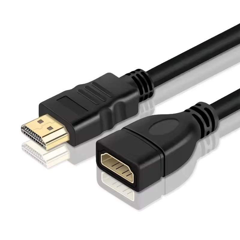 Кабель-адаптер-удлинитель, совместимый с HDMI, 1080P, штекер-гнездо, кабели-конвертеры-удлинители, совместимые с HDMI, для ПК, ТВ-приставки, PS4, ноутбука
