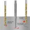 2 Stück Hartmetall Körnerkörner Anti-Rutsch-Griff Konischer Spitzen-Punktfinder Metallbohrloch-Zentrierer Schlosser-Meißel-Körnerkörner