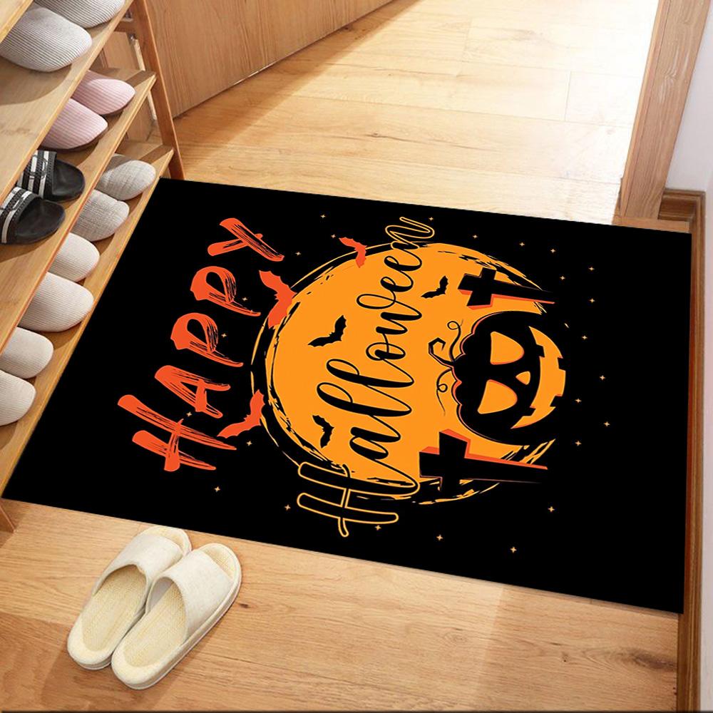 Spooky Halloween Night Floor Mats for Living Room, Bedroom and Room Decoration Are Suitable for Gifts.