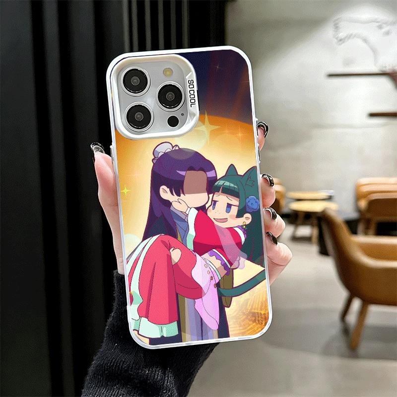 A-Apothecary D-Diaries Cute Soft Phone Case for iPhone 15 16 17 Pro Max 17Air 16E 14 Plus 13 12 Mini Shockproof Cover Back Shell