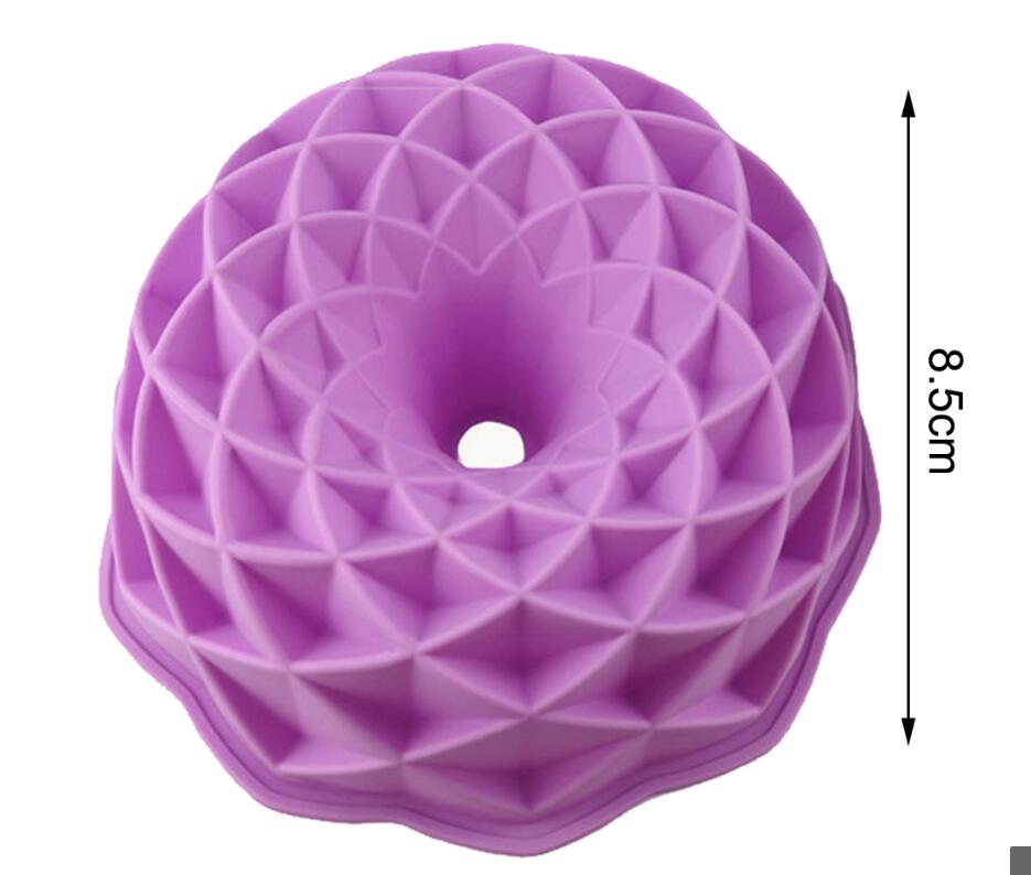 

Силиконовая форма для торта 9 дюймов в форме шестеренок, мусс, форма для выпечки, инструмент для выпечки тостов, шоколадного желе, пудинга