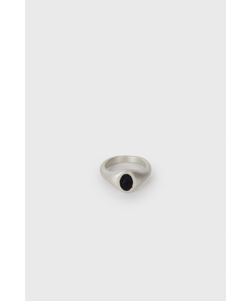 Youth Leather Point Ring - Silver