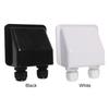 Double Wire Entry Gland Box Caravan Solar Car Junction Box Solar Cable Motorhome Junction Box Motorhome RV Yacht Car Accessories